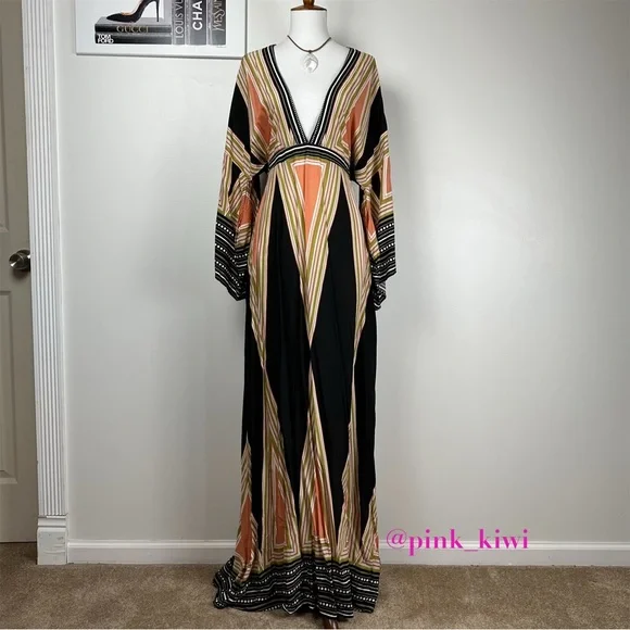 chinese dress ladies Petal and Pup Women's Achanti Pleated Maxi Dress